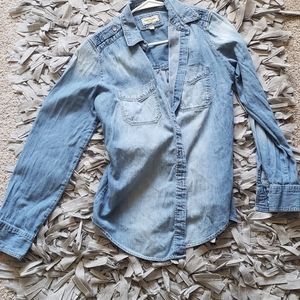 Denim Boyfriend Express Top